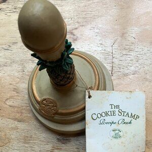 1995 Vintage BROWN BAG COOKIE Art Stamp Mold PINEAPPLE